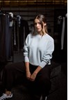ROSIE CASHWOOL KNIT - blue marl
